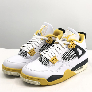 【中古】NIKE WMNS AIR JORDAN 4 RETRO Vivid Sulfur サイズ27cm AQ9129-101 ナイキ ウィメンズ エアジョーダン4 レトロ [240017621122]