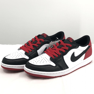 【中古】Nike Air Jordan 1 Retro Low OG Black Toe　CZ0790-106　28cm ナイキ エアジョーダン1 レトロ ロー OG ブラック [240017622326]