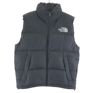 【中古】THE NORTH FACE ヌプシベスト サイズM ブラック ND92338 ザノースフェイス[240017620547]