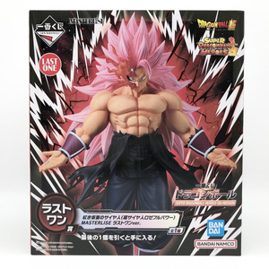 【中古】未開封 一番くじ ドラゴンボール ラストワン賞 紅き仮面のサイヤ人 超サイヤ人ロゼフルパワー MASTERLISE ラストワンver.