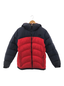 【中古】THE NORTH FACE アコンカグアフーディー サイズL ND91647 ノースフェイス ネイビー レッド[240017588748]