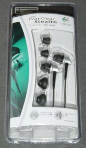 * new goods *PSP. Logicool inner ear headphone PlayGear