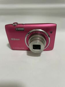 動作品 デジタルカメラ Nikon COOLPIX S3500 ニコン コンパクトデジタルカメラ 