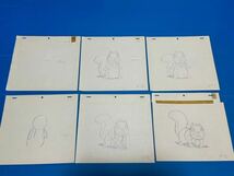 シートン動物記 りすのバナー 日本アニメーション1979年作品　直筆の原画/動画/リテーク指示動画など　　りすのバナー2 _画像1