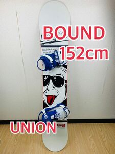 BOUND スノーボード　板　152cm ビンディング　セット　スノボ