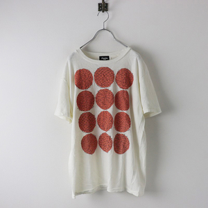 マーブルシュッド marble SUD LOTS OF DOT ハーフスリーブTシャツ L/ホワイト トップス【2400013820073】