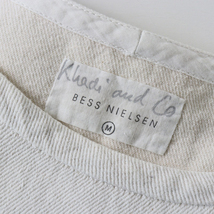 カディー&コー ベスニールセン Khadi and Co BESS NIELSEN コットン長袖プルオーバー M/キナリ トップス カットソー 【2400013831710】_画像5