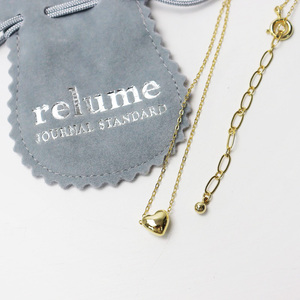  Journal Standard re dragon mJOURNAL STANDARD relume Mini Heart necklace / Gold accessory [2400013808026]