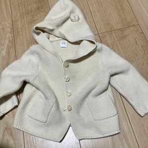 GAP baby くま　カーディガン　80 12-18ヶ月