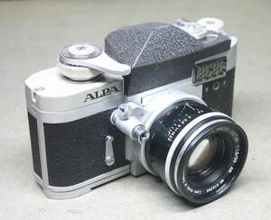 アルパ Alpa ６ｃ　マクロスイター Macro-Switar ５０mm f１.８、フード、元箱等付き