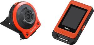 【新品】CASIO デジタルカメラ EXILIM EXFR10EO カメラ部/コントロール部分離 フリースタイルカメラ 1410万画素 EX-FR10EO オレンジ