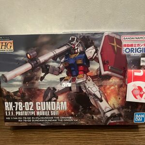 RX-78-02 ガンダム （GUNDAM THE ORIGIN版） （1/144スケール HG)