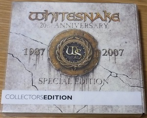 【中古】ＣＤとＤＶＤセット ホワイトスネイク WHITESNAKE 20th ANNIVERSARY 3914682 UK盤