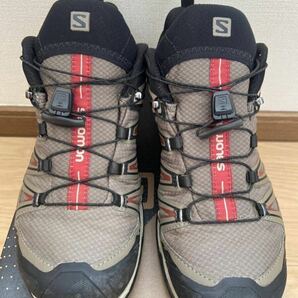 サロモン SALOMON トレッキングシューズ GORE-TEX ゴアテックス X ULTRA 3 GTX MID トレイルラン 登山靴 サイズ26の画像4