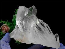◆超強いパワーヒマラヤ産天然水晶クラスター179B6-91B163D_画像2