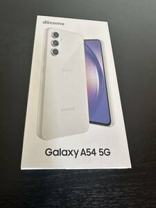 Galaxy A54 5G SC-53D オーサムホワイト SIMフリー 一括精算済 docomo版