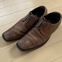 日本製 革靴 25.0cm ブラウン 茶色 ビジネス シューズ_画像1