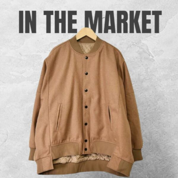 【定価17,380円】 IN THE MARKET ブルゾン ジャケット ベージュ　スタジャン