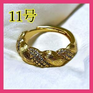 049b6ゴールドリング指輪ヴィンテージアクセサリー　韓国　春　ジュエリー