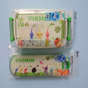 [pikmin] ланч box / комплект вилки, ложки, палочек /2 позиций комплект /. коробка для завтрака /. палочки для еды / ложка / вилка / игра /. пара /. принадлежности для бенто / товары / ланч сопутствующие товары /. еда 