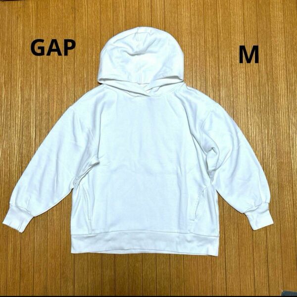 GAP パーカー　白　M