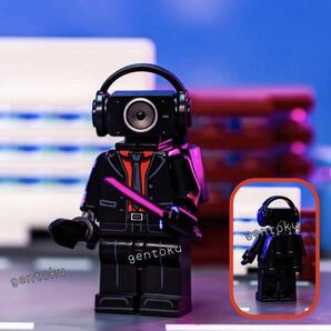 レゴ互換 スキビディトイレ タイタンスピーカーマン ブラックナイフスピーカーマン ミニフィグ 7体セット /テレビマン カメラマン の画像5