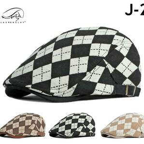 ハンチング帽子メンズ ハンチング ベレー帽 デニムハンチング ウオッシュ加工 ダメージ加工 カジュアル派帽子 メンズ Jカラーの画像2