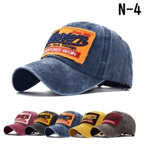メンズキャップ メンズ帽子 レディースキャップ ダメージ加工キャップ カラーN メンズ キャップ 野球帽 釣り帽子 釣りキャンプの画像4