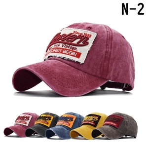 メンズキャップ メンズ帽子 レディースキャップ ダメージ加工キャップ カラーN メンズ キャップ 野球帽 釣り帽子 釣りキャンプの画像2