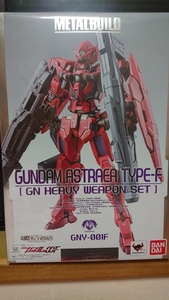 ★ 未開封 METAL BUILD ガンダムアストレア TYPE-F GN HEAVY WEAPON SET メタルビルド ガンダムダブルオー oo