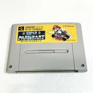 スーパーマリオカート ♪動作確認済♪５本まで同梱可♪ SFC スーパーファミコン ②の画像1