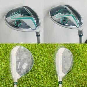 【女性用】TaylorMade テーラーメイド SIM GLOIRE 5番ウッド 19° & ユーティリティ5番 24° オリジナルカーボン （L） レディース 右利き