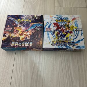 ポケモンカードゲーム　レイジングサーフ　黒炎の支配者　シュリンク無しペリペリ付き