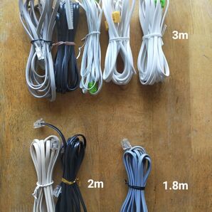 ★電話ケーブル 8本★