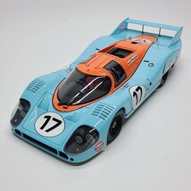 【K1】1/18 AUTOart 87170 PORSCHE 917 LONG TAIL LEMANS 1971 J.SIFFERT/D.BELL #17 オートアート ポルシェ 917 ロングテール ルマン_画像1