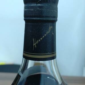 1円～ 未開栓 Hennessy ヘネシー XO 黒キャップ クリアボトル 700ml 40% 箱付 ブランデー コニャック 古酒 オールド ボトルの画像6