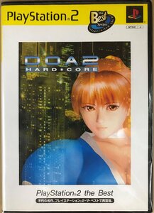 DEAD OR ALIVE 2 HARD CORE　PS2 プレステ2 ゲームソフト