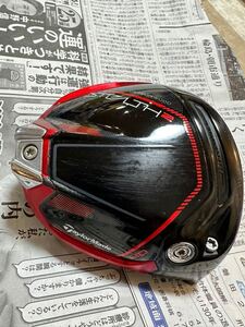 STEALTH 2 HD DRIVER ステルス 2 HD ドライバー 9° ヘッドのみ カバー付き TaylorMade テーラーメイド クラウン ソール キズあり