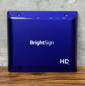 1 jpy ~ * present condition goods BrightSign HD1024 multi inter laktib correspondence digital signage player bright autograph HD4 series ( electrification verification settled )