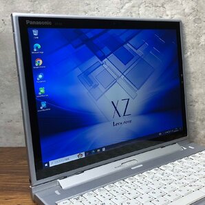 1円～ ●Panasonic LET'S NOTE XZ6 / Core i5 7300U (2.60GHz) / メモリ 8GB / SSD 256GB / 12型 QHD (2160×1440) / Windows10 Pro 64bitの画像2