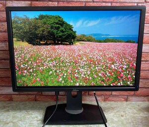 1円～ ●DELL U2412M 24インチ ワイド U2412M IPSパネル 非光沢 WUXGA 1920×1200 LED搭載 高さ調節可 画面回転 DisplayPort / VGA / DVI