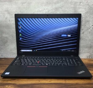 1円～ ●LENOVO THINKPAD L580 / Core i7 8550U (1.80GHz) / メモリ 8GB / NVMe SSD 256GB / 15.6型 フルHD / Win10 Pro 64bit