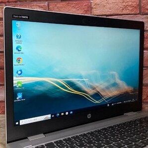 1円～ ●HP PROBOOK 650 G5 / Core i7 8565U (1.80GHz) / メモリ 16GB / NVMe SSD 256GB / DVD / 15.6型 フルHD / Windows10 Pro 64bitの画像2