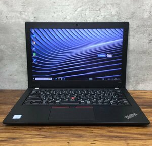 1円～ ●LENOVO ThinkPad X280 / Core i5 8350U (1.70GHz) / メモリ 8GB / NVMe SSD 256GB / 12.5型 フルHD (1920×1080) / Windows10 Pro