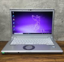 1円～ ●Panasonic Let's note LV8 / Core i5 8365U (1.60GHz) / メモリ 8GB / SSD 256GB / 14型 フルHD (1920×1080) / Win10 Pro 64bit_画像1