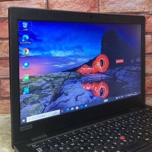 1円～ ●LENOVO THINK PAD L390 / Core i3 8145U (2.10GHz) / メモリ 8GB / NVMe SSD 128GB / 13.3型 HD (1366×768) / Win10 Pro 64bitの画像2