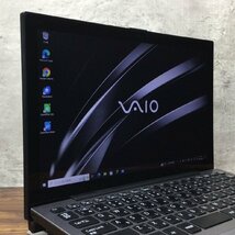 1円～ ●SONY VAIO Pro PA / Core i5 8200Y (1.30GHz) / メモリ 8GB / SSD 256GB / 12.5型 フルHD (1920×1080) / Windows10 Pro 64bit_画像2