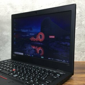 1円～ ●LENOVO THINK PAD L390 / Core i3 8145U (2.10GHz) / メモリ 8GB / NVMe SSD 128GB / 13.3型 HD (1366×768) / Win10 Pro 64bitの画像3