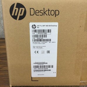 1円～ ●未使用 残保証有 HP Pro SFF 400 G9 / 第12世代 Core i7 12700 (2.10GHz) / メモリ 16GB / NVMe SSD 512GB / DVD / Win10 Proの画像3