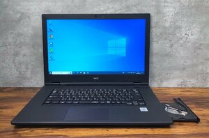 1円～ ●NEC VersaPro VKT16/X-9 タイプVX / Core i5 10210U (1.60GHz) / メモリ 8GB / HDD 500GB / DVD / 15.6型 HD / Windows10 Pro 64bi